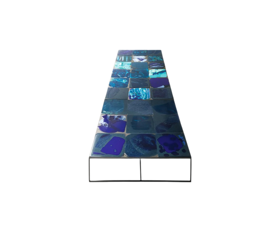 Modern Sciara Lava Stone Rectangular Outdoor Coffee Table by Paola Lenti Casa Design Group