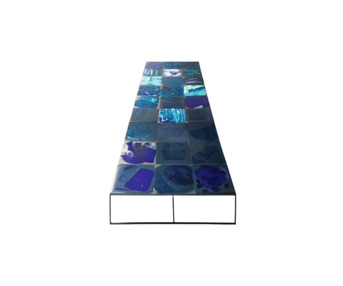 Modern Sciara Lava Stone Rectangular Outdoor Coffee Table by Paola Lenti Casa Design Group