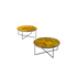 Modern Sciara Round Lava Stone Outdoor Coffee Table by Paola Lenti Casa Design Group