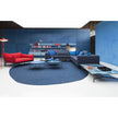 Modern Sciara Round Lava Stone Outdoor Coffee Table by Paola Lenti Casa Design Group