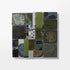 Modern Square Sciara Lava Stone Console Outdoor Coffee Table by Paola Lenti Casa Design Group