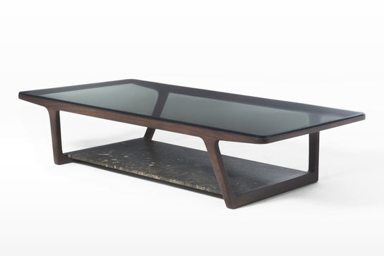 High End Script Coffee Table by Porada Casa Design Group