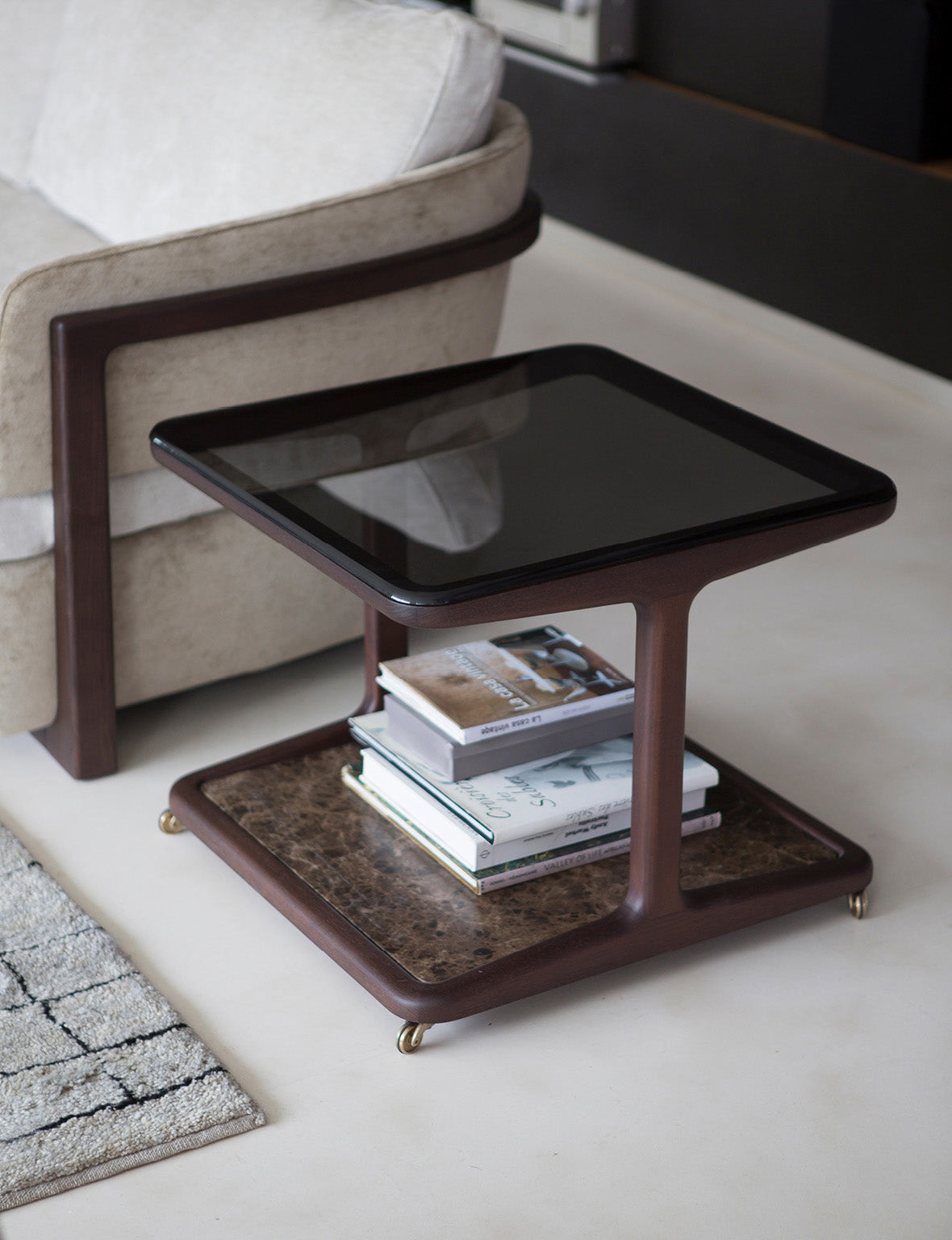 High End Side Coffee Table by Porada Casa Design Group