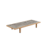 Contemporary teak coffee table from Dedon’s Sealine collection – Casa Design Group