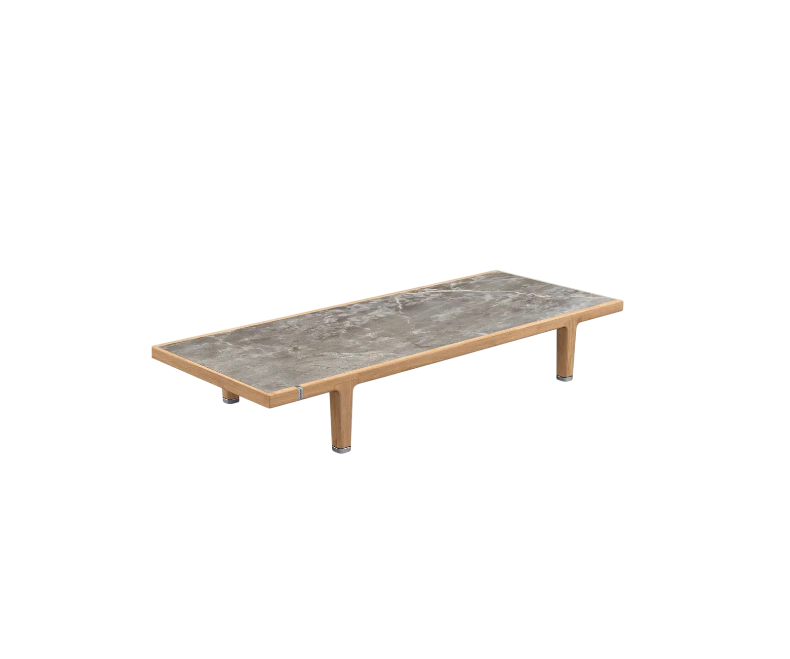 Contemporary teak coffee table from Dedon’s Sealine collection – Casa Design Group