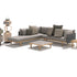 Luxury outdoor teak square coffee table by Dedon – Sealine collection, Casa Design Group