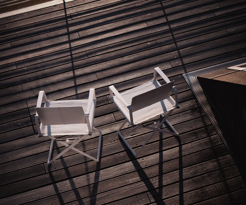 Dedon Seax Armchair in Black Pepper finish with outdoor fabric seat – Casa Design Group