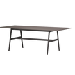 Luxury Seax Rectangular Dining Table by Dedon with teak top – Casa Design Group