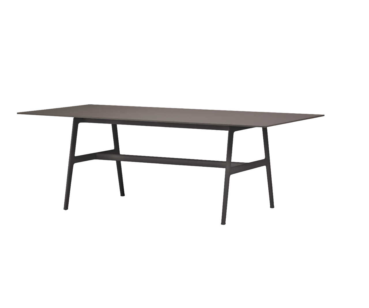 Luxury Seax Rectangular Dining Table by Dedon with teak top – Casa Design Group