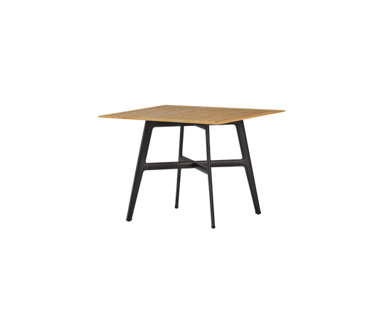 Luxury Outdoor Square Dining Table by Dedon from the Seax Collection – Casa Design Group