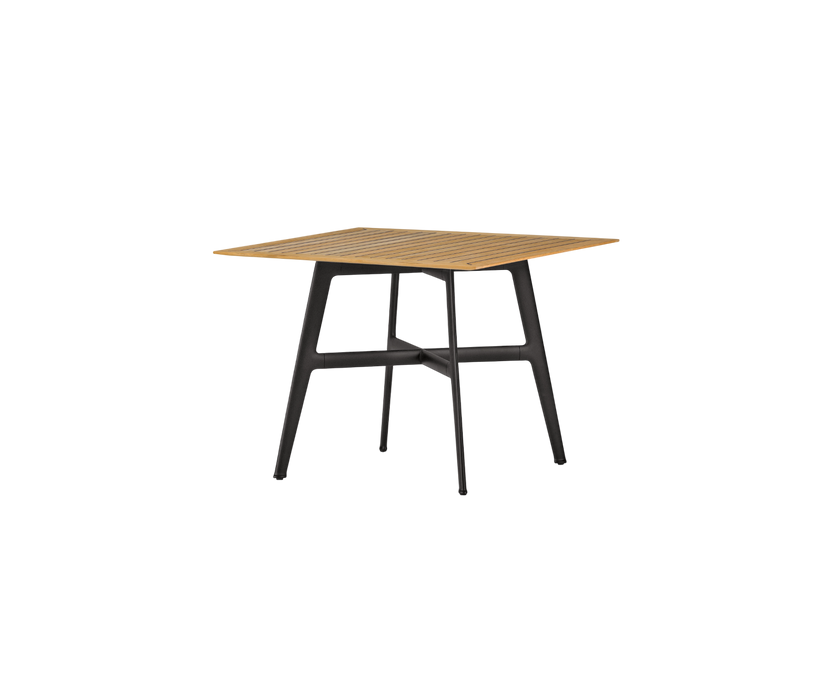 Luxury Outdoor Square Dining Table by Dedon from the Seax Collection – Casa Design Group