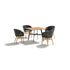 Luxury Outdoor Square Dining Table by Dedon from the Seax Collection – Casa Design Group