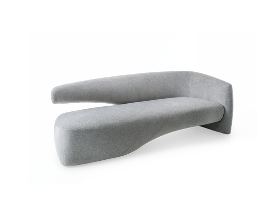Seidon Sofa by Giorgetti sculptural two-seater sofa with contemporary Italian design | Casa Design Group