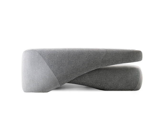 Seidon Sofa by Giorgetti sculptural two-seater sofa with contemporary Italian design | Casa Design Group
