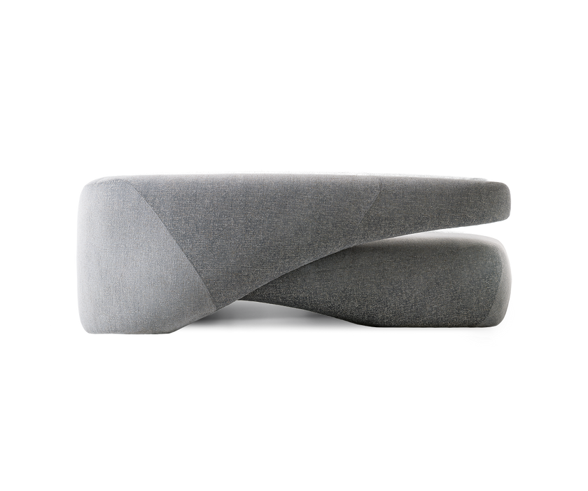 Seidon Sofa by Giorgetti sculptural two-seater sofa with contemporary Italian design | Casa Design Group