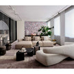 Seidon Sofa by Giorgetti sculptural two-seater sofa with contemporary Italian design | Casa Design Group