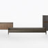 Self Blade Modular Storage System with suspended cabinets, slim aluminum panels and customizable glass or marble finishes by Rimadesio | Casa Design Group