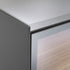 Self Blade Modular Storage System with suspended cabinets, slim aluminum panels and customizable glass or marble finishes by Rimadesio | Casa Design Group