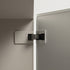 Self Blade Modular Storage System with suspended cabinets, slim aluminum panels and customizable glass or marble finishes by Rimadesio | Casa Design Group