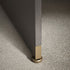 Self Blade Modular Storage System with suspended cabinets, slim aluminum panels and customizable glass or marble finishes by Rimadesio | Casa Design Group