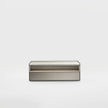 Self Blade Modular Storage System with suspended cabinets, slim aluminum panels and customizable glass or marble finishes by Rimadesio | Casa Design Group