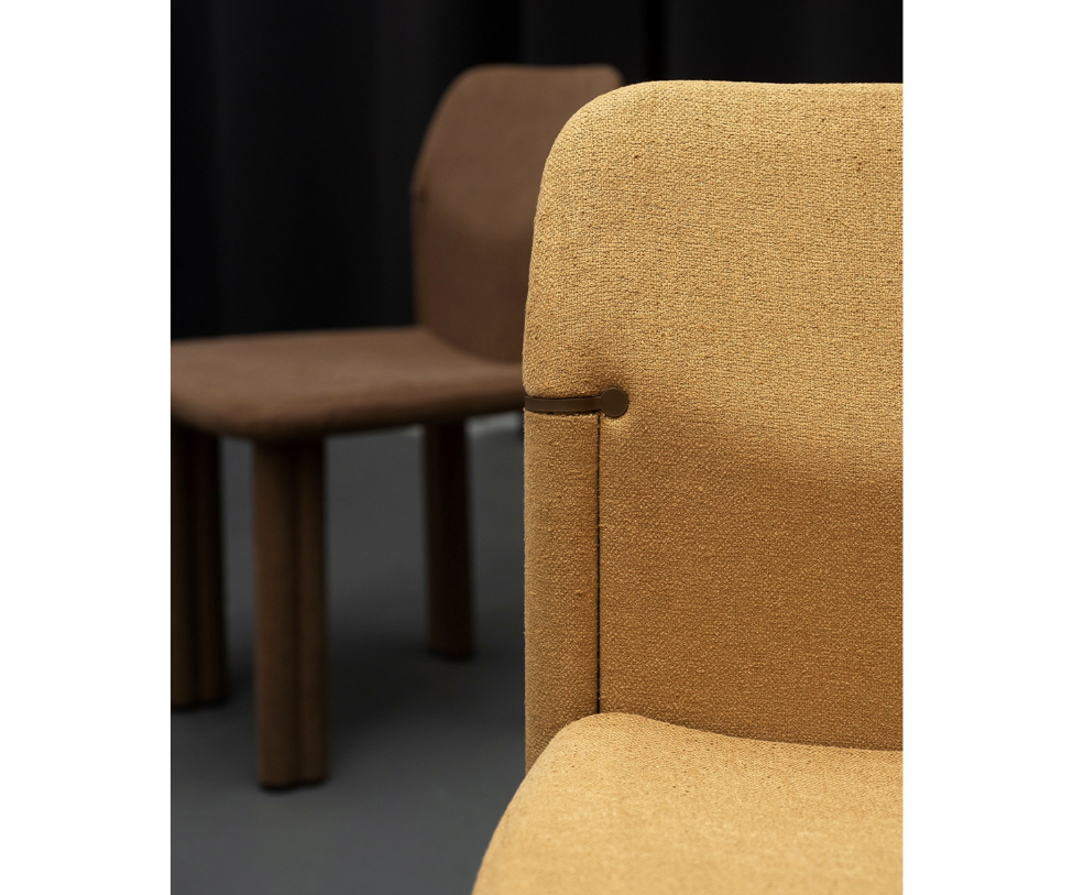 Tacchini Sempronia Chair featuring unique design and vintage comfort | Casa Design Group