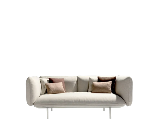 Cozy Senja Outdoor 2-Seat Sofa by Tribù with Modular Design and Water-repellent Cushions | Casa Design Group