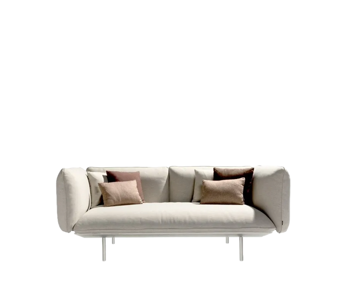 Cozy Senja Outdoor 2-Seat Sofa by Tribù with Modular Design and Water-repellent Cushions | Casa Design Group