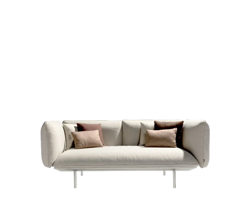 Cozy Senja Outdoor 2-Seat Sofa by Tribù with Modular Design and Water-repellent Cushions | Casa Design Group