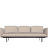 Comfortable Senja Outdoor 3-Seat Sofa in a Stylish Design for Outdoor Living | Casa Design Group