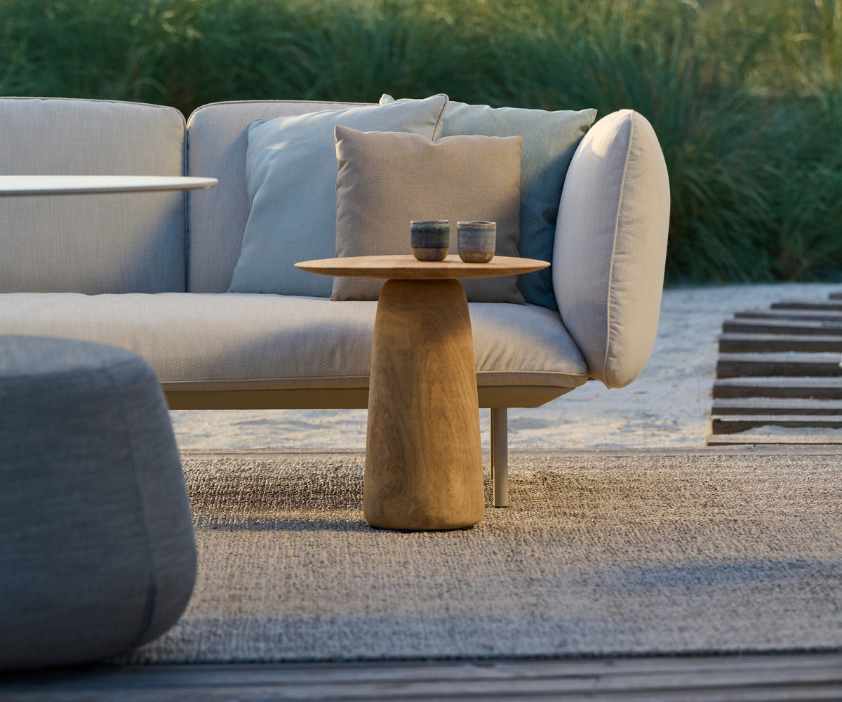 Cozy Senja Outdoor Sofa by Tribù with Modular Design and Water-repellent Cushions | Casa Design Group