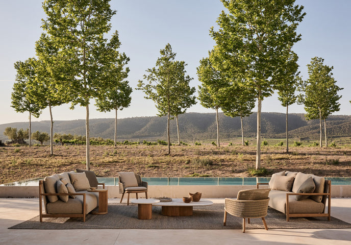 Seren large sculptural coffee table by Tribù | Casa Design Group