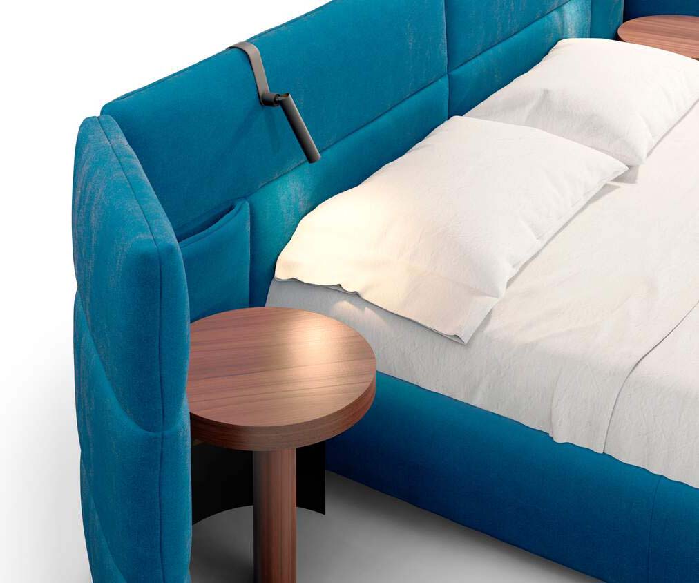 Shadowmoon headboard reading light by Cassina designed for Bio-mbo bed with adjustable LED – Casa Design Group