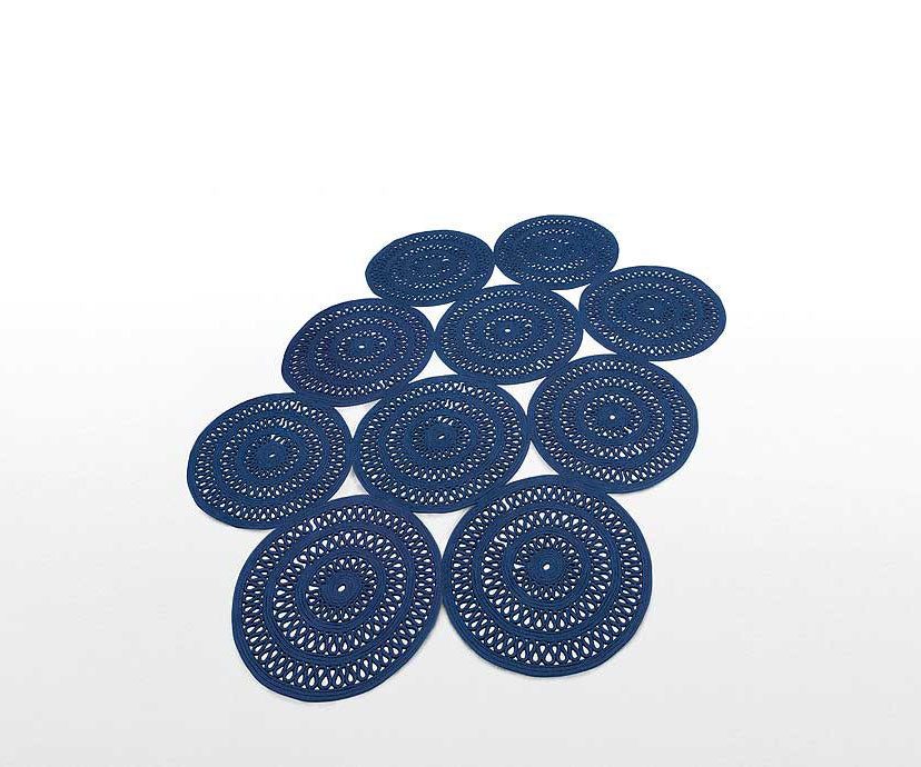 Handcrafted Decorated Shang Outdoor Rug by Paola Lenti 
| Casa Design Group