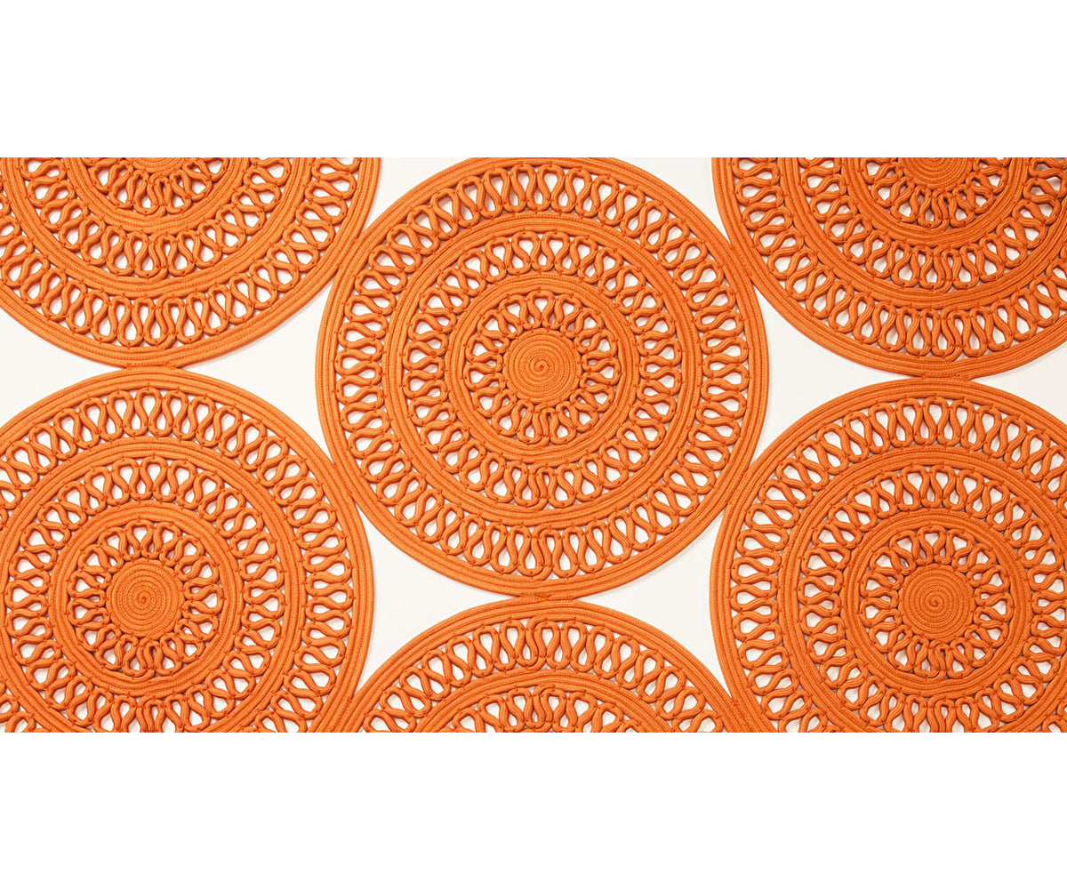  Handcrafted Decorated Shang Outdoor Rug by Paola Lenti 
| Casa Design Group