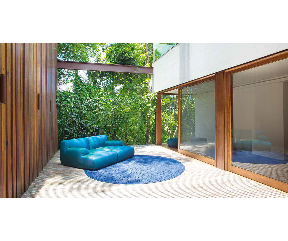  Handcrafted Decorated Shang Outdoor Rug by Paola Lenti 
| Casa Design Group