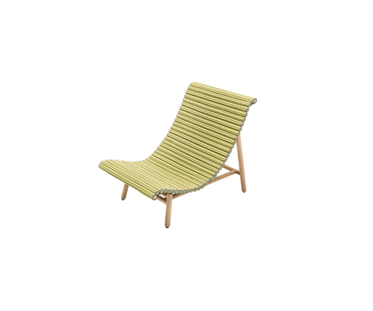 Comfortable Shibusa Lounge Chair by Paola Lenti Featuring a Bamboo Structure Casa Design Group