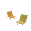Comfortable Shibusa Lounge Chair by Paola Lenti Featuring a Bamboo Structure Casa Design Group