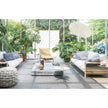 Comfortable Shibusa Lounge Chair by Paola Lenti Featuring a Bamboo Structure Casa Design Group