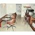 Contemporary Showtime Chair upholstered in fabric or leather by BD Barcelona Casa Design Group