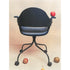 Contemporary Showtime Chair upholstered in fabric or leather by BD Barcelona Casa Design Group