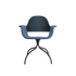Contemporary Showtime Chair upholstered in fabric or leather by BD Barcelona Casa Design Group