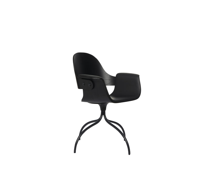 Contemporary Showtime Chair upholstered in fabric or leather by BD Barcelona Casa Design Group