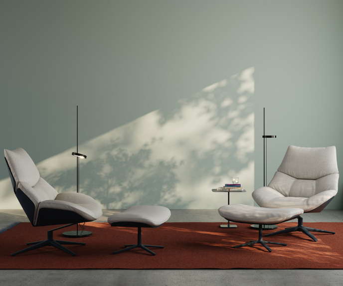 Shrimp 23 Lounge Armchair cor 