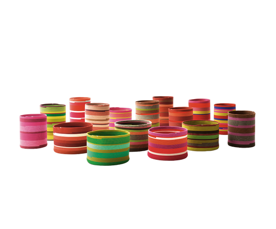 Modern Sika Baskets from Paola Lenti's Mottainai Collection Casa Design Group