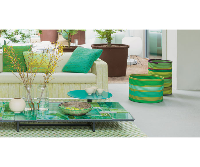 Modern Sika Baskets from Paola Lenti's Mottainai Collection Casa Design Group