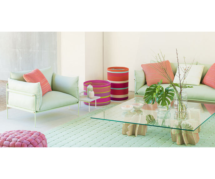 Modern Sika Baskets from Paola Lenti's Mottainai Collection Casa Design Group
