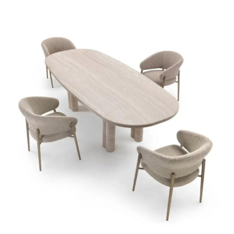 High End Simmy Dining Table by Marelli Casa Design Group