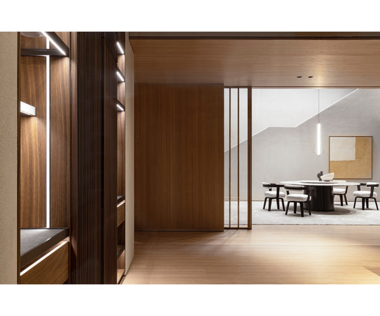 High End Sincro Boiserie and Door System by Molteni&C Casa Design Group