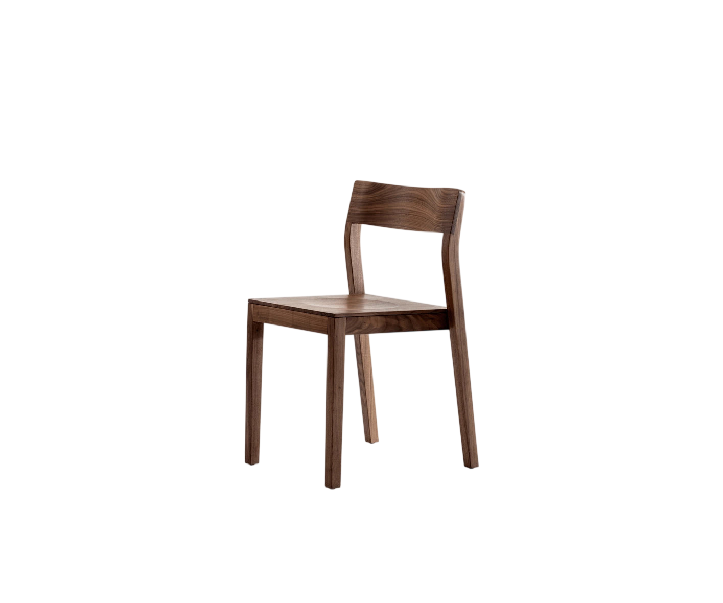 Sit Dining Chair by Zeitraum featuring solid wood construction, stackable functionality, and timeless contemporary design | Casa Design Group